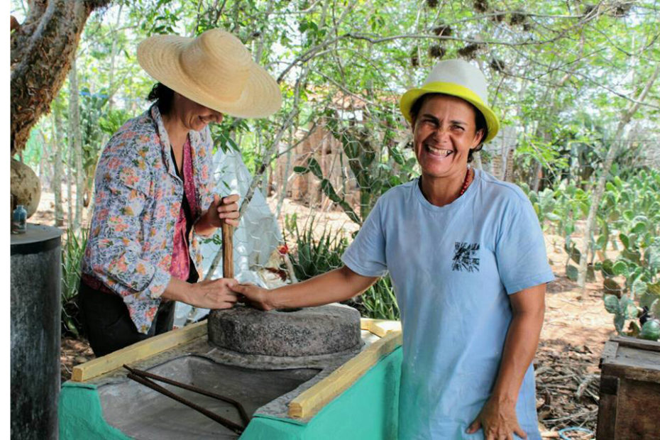 mulheres do campo sorrindo
